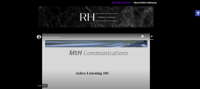 RH Online Courses - Website Designs By Lisa